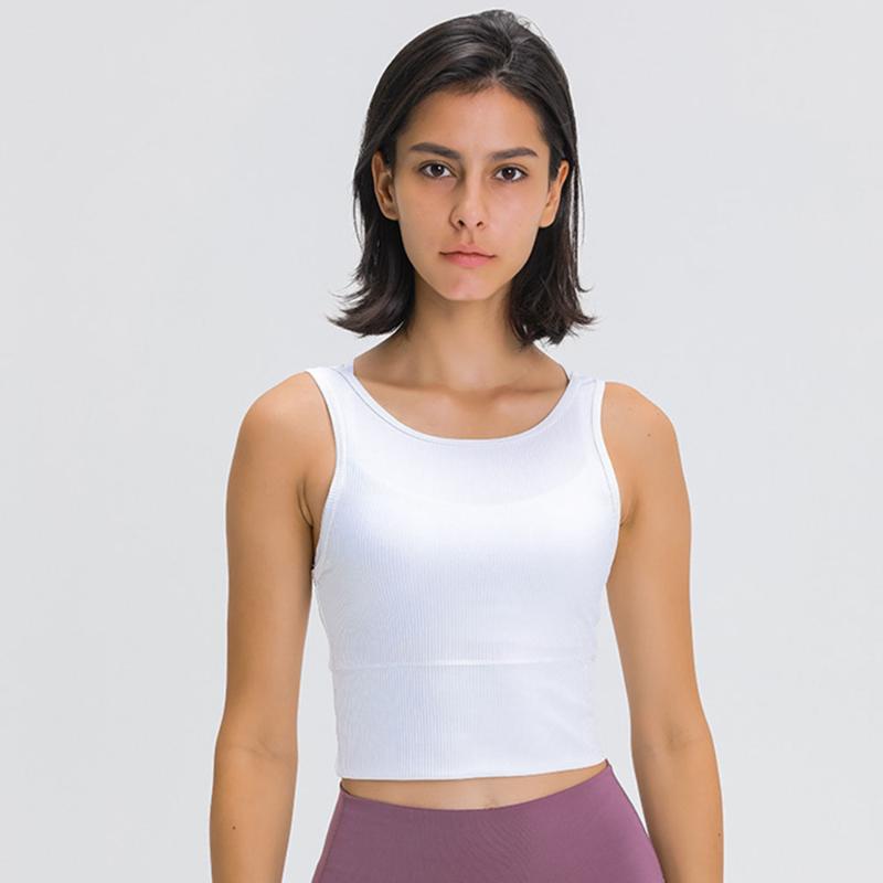 

Positive and Negative Yoga Vest Women Elastic Tight Running Yoga Shirts Sexy Workout Tank Tops Gym Outer Wear Sports Shirts, Black