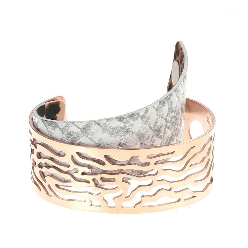 

Legenstar 2021 Rose gold Interchangeable Femme Stainless Steel Bangles Bracelets for Women Jewelry1