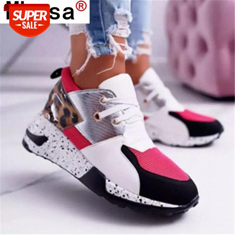 

2020 Autumn Women Sneakers Casual Fashion Women Lace-up Shoes Ladies Platform Sneaker Comfortable Woman's Shoes Zapatos De Mujer #Vc8i, Black