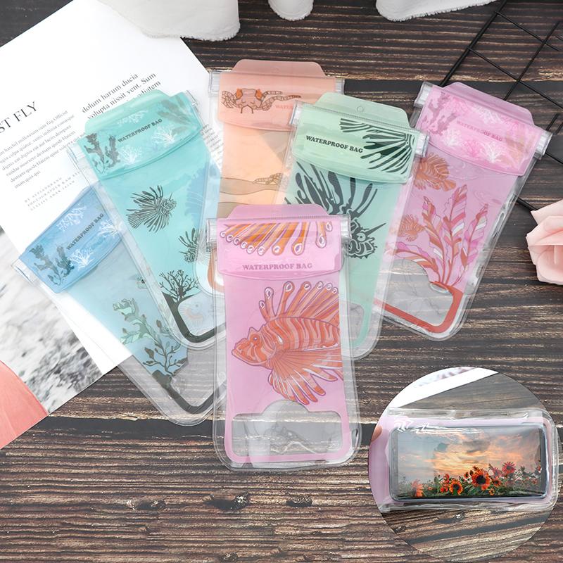 

Mobile Phone Waterproof Bag To Paddle Outdoor Waterproof Gasbag Sealed Mobile Phone Bags Underwater Floating Bags