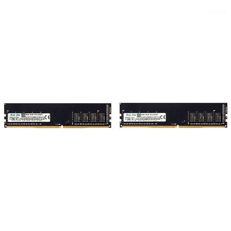 

KUIJIA DDR4 PC RAM Memory DIMM 1.2V Desktop Ram Internal Memory for Computer Games Ram(2400MHz)1