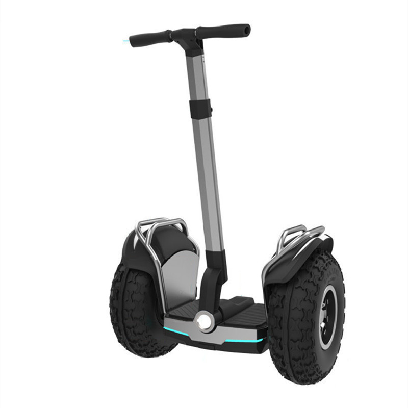 

Daibot Off Road Electric Scooter 19 Inch Self Balancing Scooters 1200W*2 Adults Skateboard Hoverboard With APP, Black