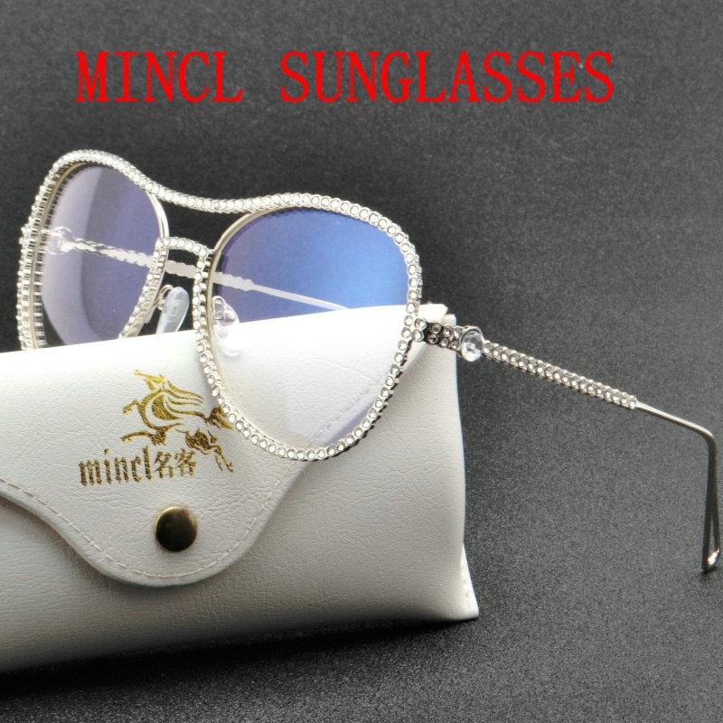

2020 Luxury Diamond Fashion Sunglasses For Women Stylish pilot Designer Woman Sun Glasses Glamour Brand Sunglasses FML