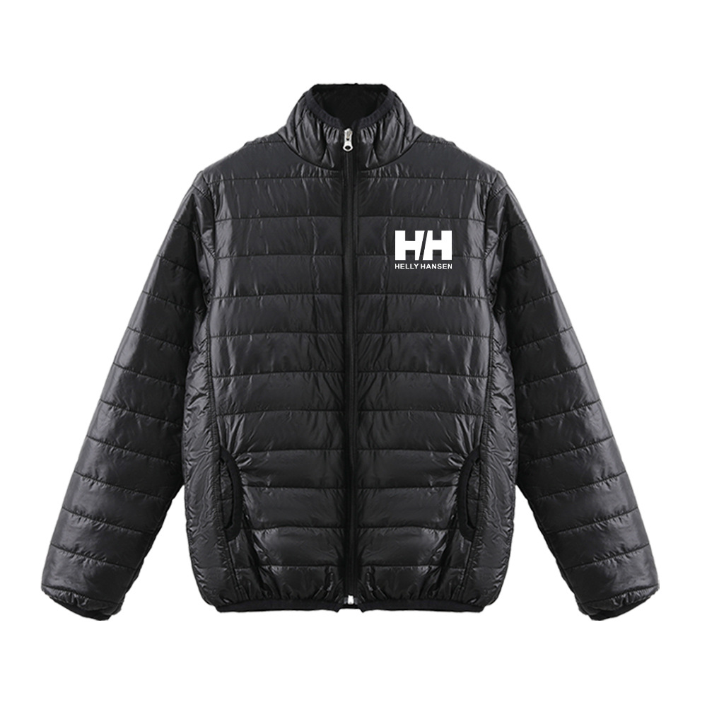 

2020SS TOP Mens&Womens HH Parkas Jacket Fur Hooded Down Coat Budge Size Windbreaker Warm Men Zipper Thick Jackets Coat, Black