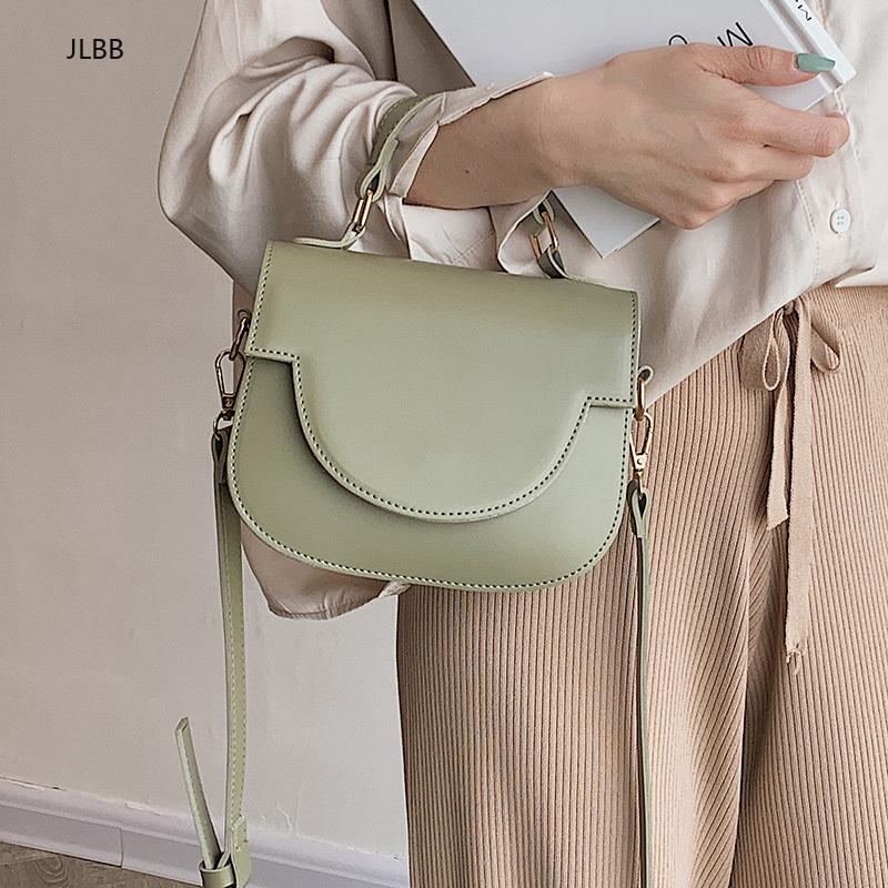 

PU Leather Crossbody Bag For Women 2020 Fashion MINI Shoulder Simple Bag Female Simple Handbags and Purses Totes, Yellow