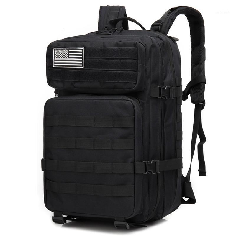 

3P Bag Army Tactical Outdoor Camping Men's Tactical Backpack Oxford for Cycling Hiking Sports Climbing Bag1, Black