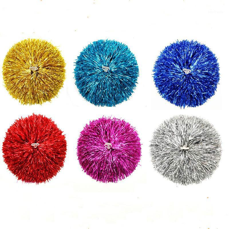 

2pcs Cheerleaders Pompoms Flowers Balls Cheerleading Pom Poms1