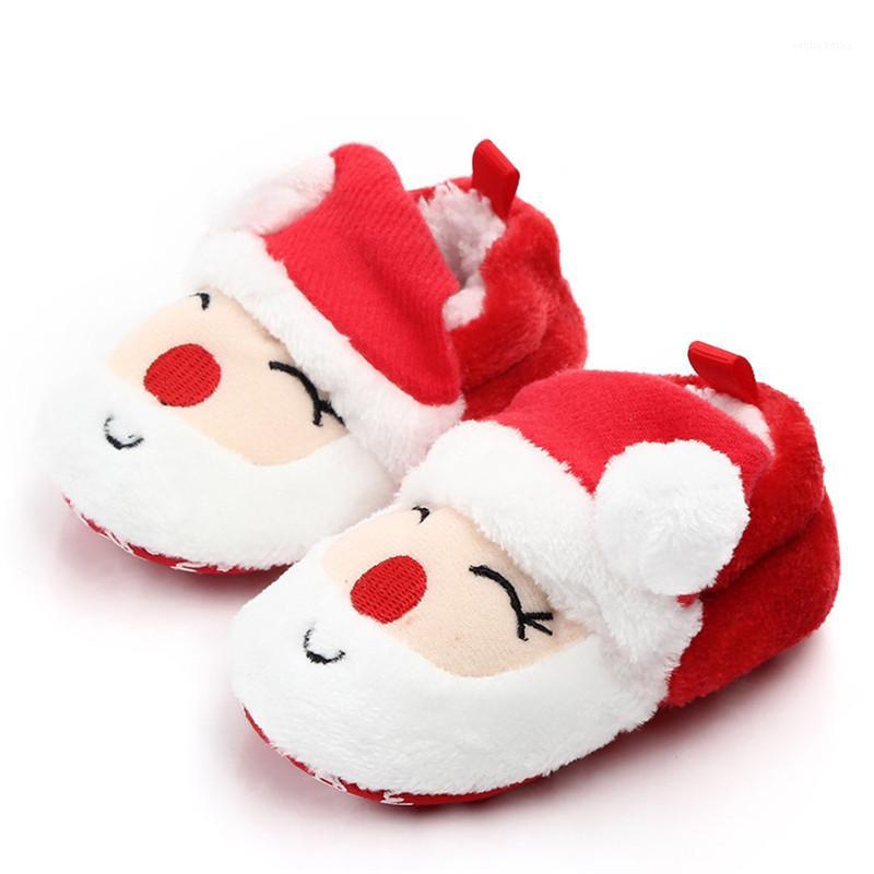 

Christmas baby shoes Baby Girl Boys Shoes Comfortable Mixed Colors Fashion First Walkers Kid #4S181, Black