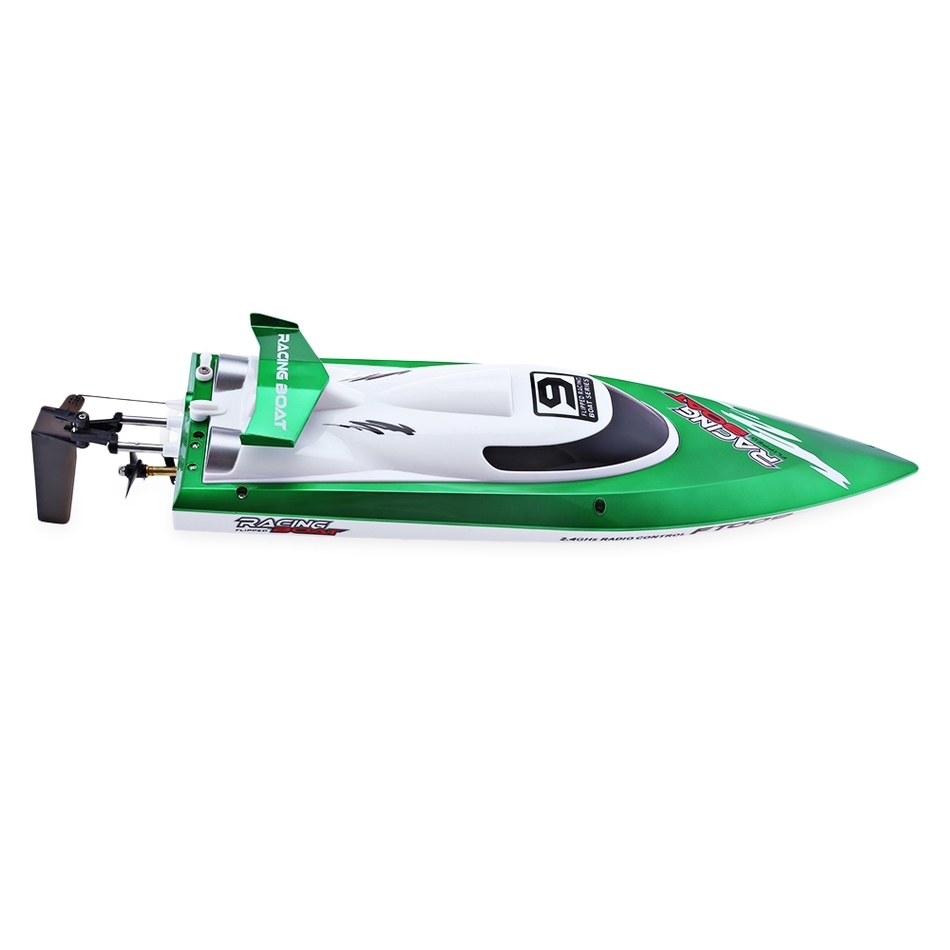 

FeiLun FT009 2.4G RC Racing Boat High Speed Yacht Anti-Crash Remote Control Speedboat Self-Righting Novice Level RC Toys Gifts, Green
