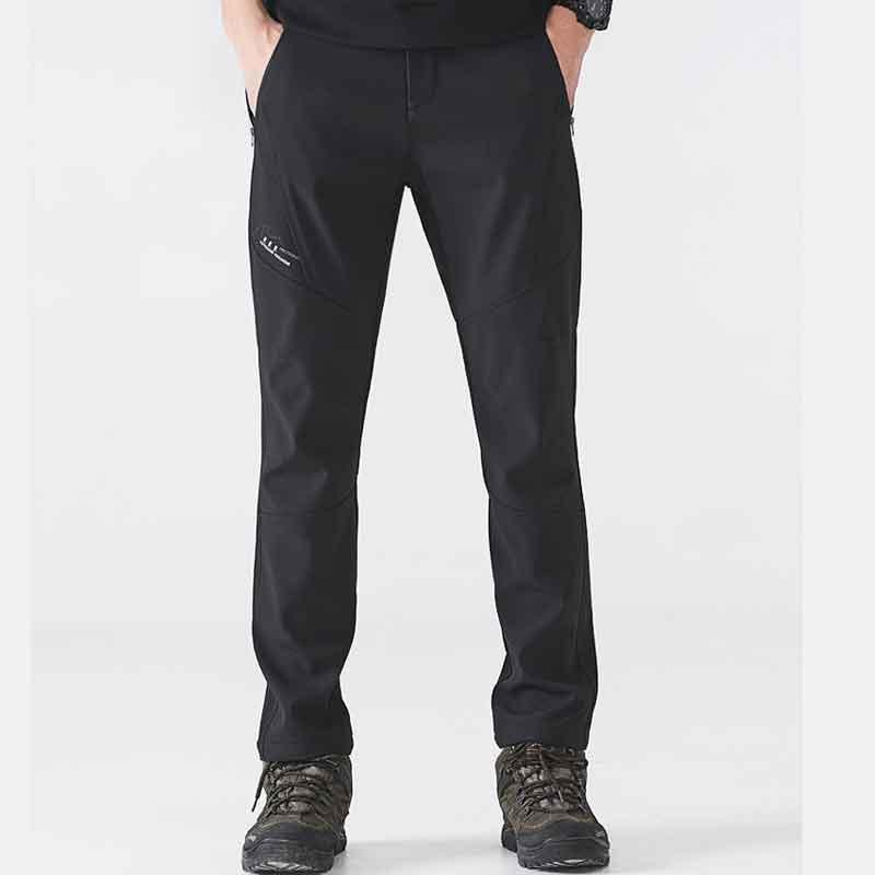 

Outdoor Sports Pants Men Women Softshell Thick Hiking Skiing Combat Tactical Pants Water-resistant Tourism Venture PantalonM-5XL1, Women1