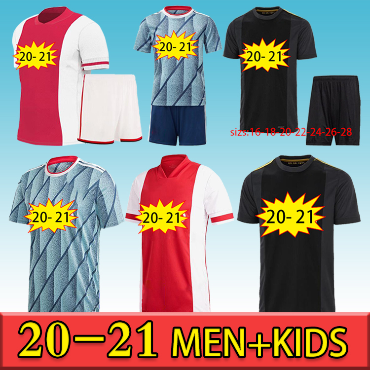 

2021 ajax amsterdam FC soccer jersey 2020 2021 KUDUS ANTONY BLIND PROMES TADIC NERES CRUYFF men kids kit football shirt uniforms, Away adult suit