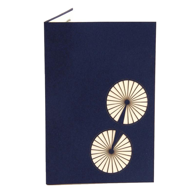 

3D up handmade laser cut vintage cards Vintage bike creative gifts postcard birthday greeting cards for lovers