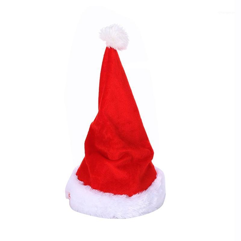 

Electric Music Cotton Christmas Hat Decorate Battery Lovely Children's Electric Toys Christmas Gifts1