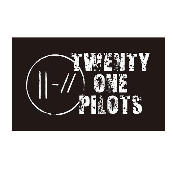 

High Quality Twenty One Pilot Flag 3x5 feet Double Stitched High Quality Factory Directly Supply Polyester with Brass Grommets