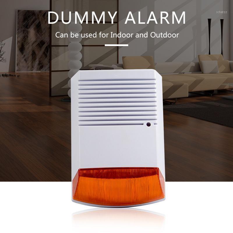 

Fack Alarm Strobe Siren Outdoor Waterproof With Red Flash Light Infrared Led Alert Home Security Anti-theft Alarm System1