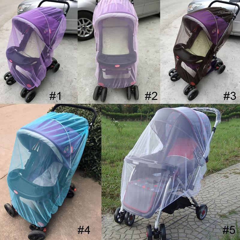 

150cm summer Baby Stroller Pushchair Mosquito Net Insect Shield Safe Infants Protection Mesh Stroller Accessories1