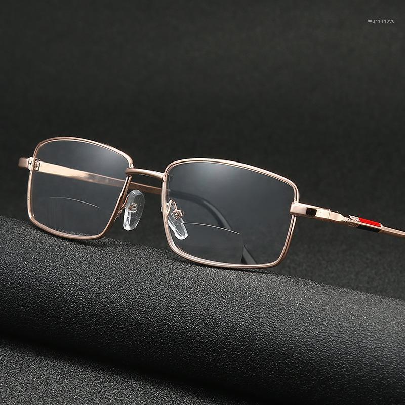 

Reading Glasses Full-Rim Fashion Hd Double-Bridge Anti-Fatigue Super Light Gold Frame Men Women Reading Glasses +1.0 to+4.01