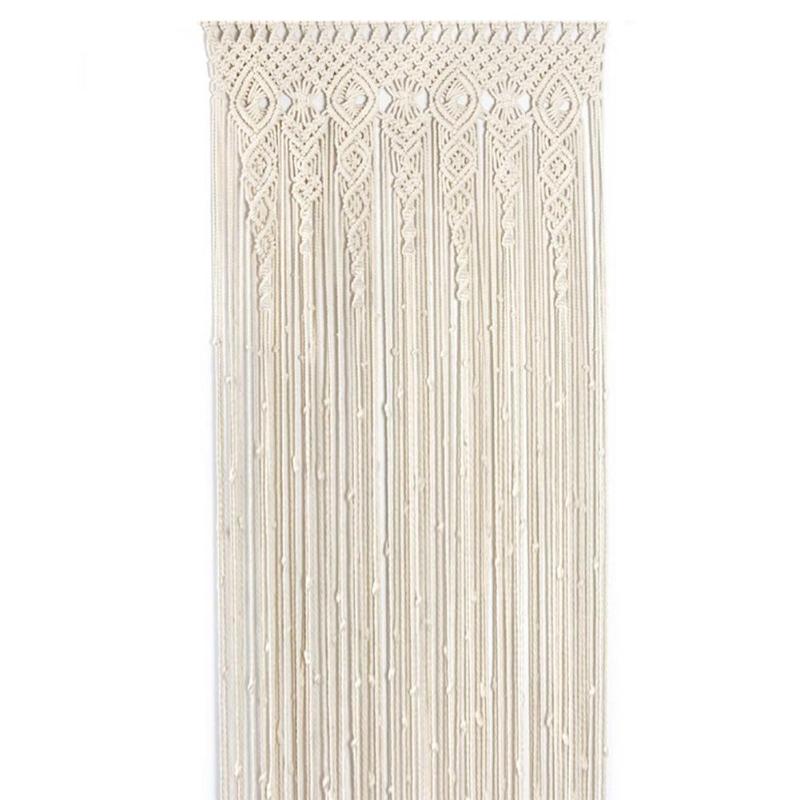 

Wall Hanging Curtain Boho Door Window Curtain Bohemian Woven Tapestry Wall Decor Home Ornament For Room Wedding Decoration, 90x180cm