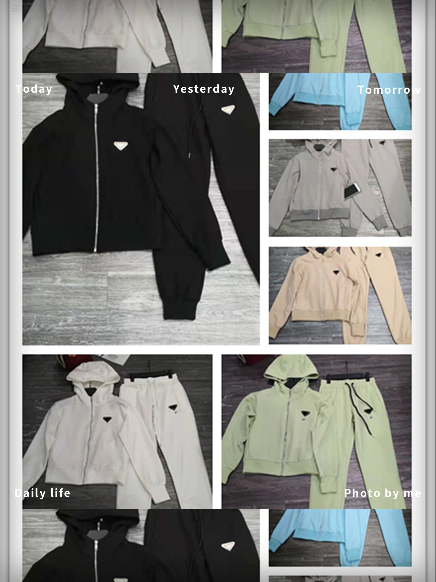 

Womens Tracksuits Hoodies Terry Jackets Zippers Adjust With Budge Letters Fashion Tracksuit Jumpers Sweater Sets, Bag