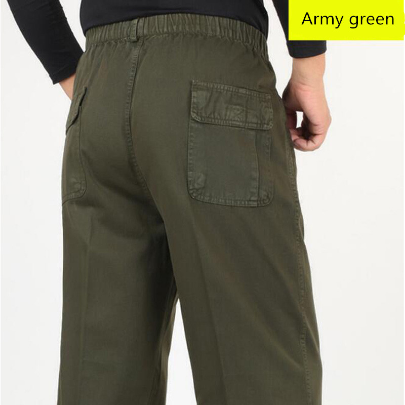 

2021 New Suite for Four Straight Line Stations Cotton Men's Single Pants -5xl-size Fjee, Dark grey