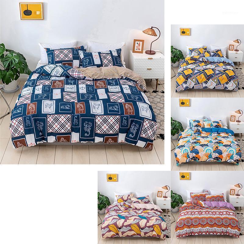 

Quilt-Cover Pillow-Case Without Bed Linen Puzzle 100% polyester Duvet Cover Sets  Full Queen King Size 2pcs/3pcs1, Abs14-klq