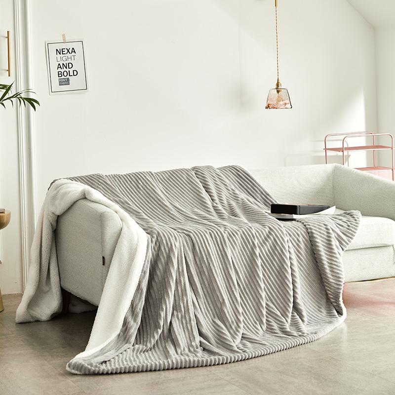 

Lamb Thicken Home Blanket Bedspread for Bedding Linen Couch Recliner Artificial Wool Comforter Sofa Winter Warm Sherpa Duvet