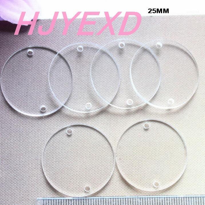 

Dangle & Chandelier 16/20/25/30/38mm 2 Holes Blank Clear Acrylic Circle Necklace Pendants Disc Tags Cutout -AC10011