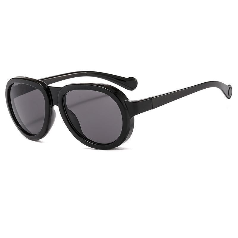 

Sunglasses Retro Round Women Abay All-match Street Shooting Men's Fashion Trendy Driving UV400 Personality Oculos