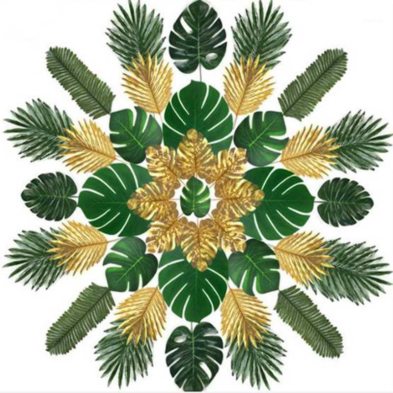 

Artificial Plants Artificial Leaves Combination Package Hawaiian Luau Theme Party Decor Home Garden Decoration Photography Decor1, 11