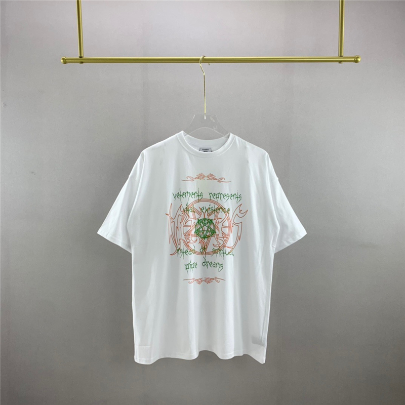 

Oversized T Shirt Men Women 1 Top Quality T-Shirt Gothic Tee Summer Style, Black