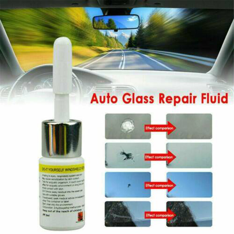 

2020 New Automotive Glass Nano Repair Fluid Car Window Glass Crack Chip Repair Tool Kit Brand New And High Quality