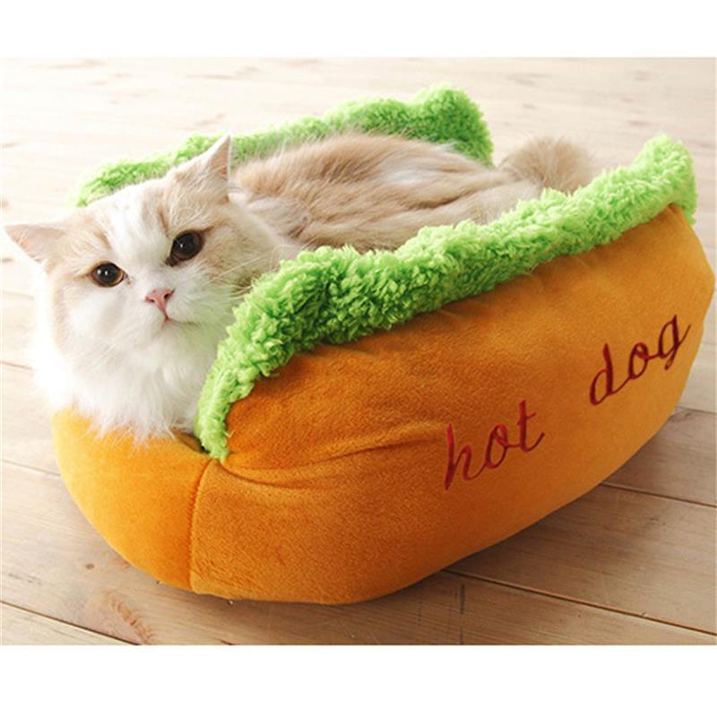 

Animal Hot Dog Funny Bed Pets Winter Beds Fashion Sofa Cushion Supplies Warm Dog House Pet Sleeping Bag Cozy Puppy Nest Kennel