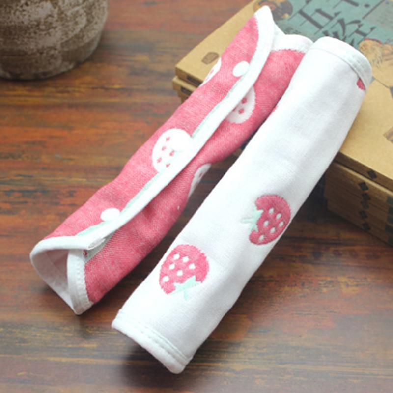 

2pcs Pushchair Pram Stroller Armrest Handle Grip Bar Cover Universal Protective Dust-Proof Cotton Handle Sleeve Baby Bibs