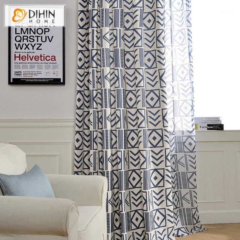 

DIHIN 1PC Window Curtain European Style 3D Curtains for Kitchen Living Room The Bedroom Window Treatments Panel Draperies1, Tulle