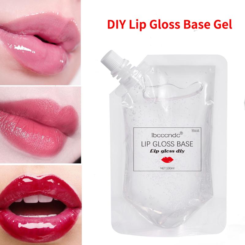 

100ml Clear Lip Gloss Base Oil Non-Stick DIY Lip Stick Moisturizing Gel for Gloss Lipgloss Base Liquid Lipstick Makeup, Orange