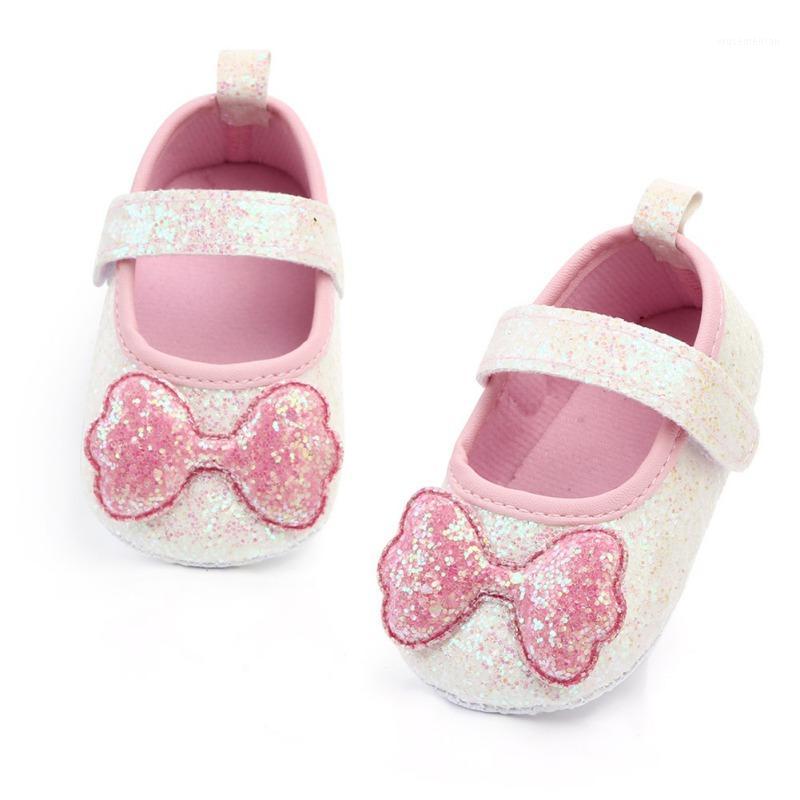 

Baby Girls Princess Shoes Toddler Crib Baby Kids First Walkers Big Bow Soft Soled Anti-Slip Shoes1