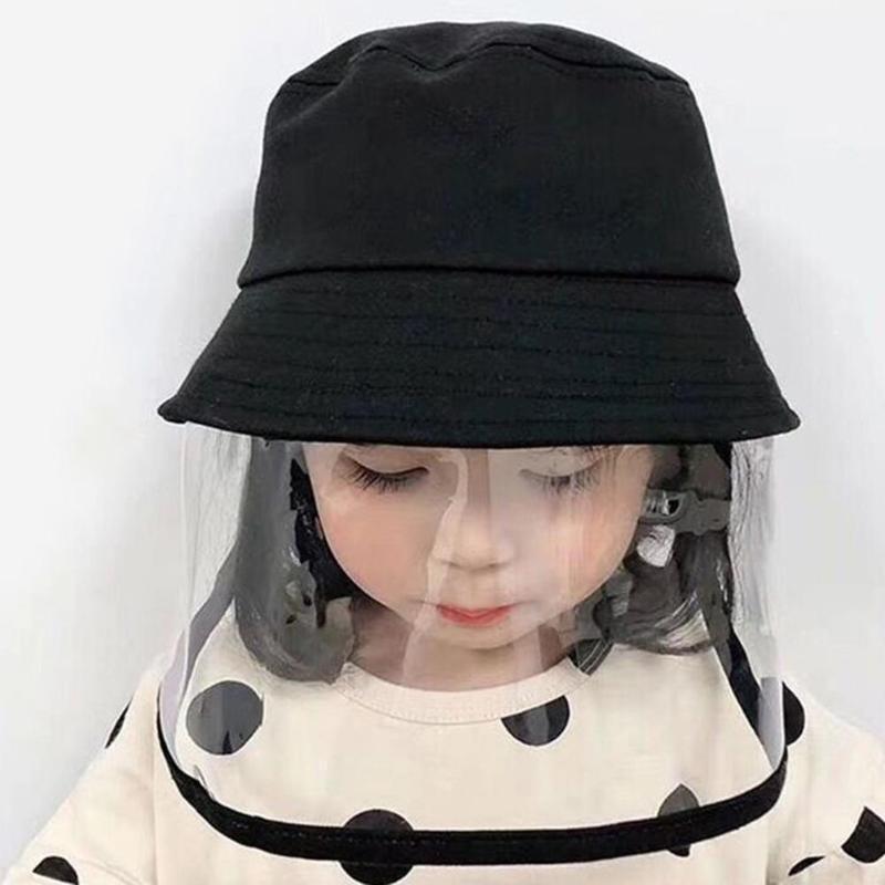 

2020 New Anti-fog Hats Kids Dust Protection Bucket Hat Kids Outdoor Travel UV Protect Fisherman Hats And Sun Caps1, Purple