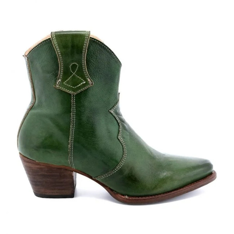 

High-heeled Boots, Boots with a Zipper. W2nr, Brown