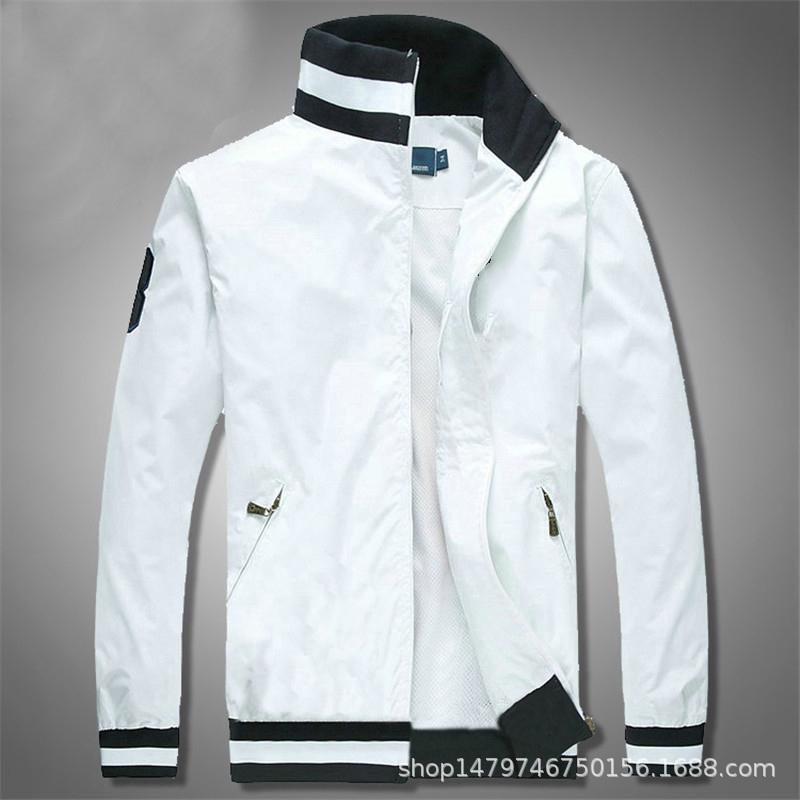 

Mens Designer Jacket The Explosion Flight Men Small Horse Hip Hop Motorcycle Brand Zipper Baseball, Black;brown