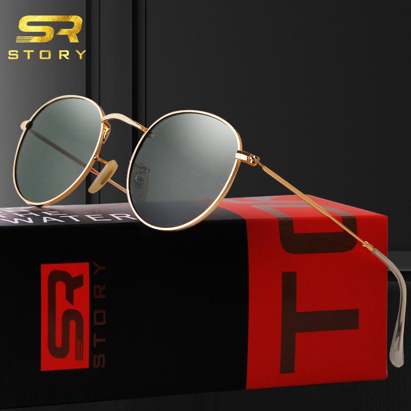 

Sunglasses STORY 2021 Small Round Polarized Women Men Brand Design Fashion Trendy Vintage Glasses Cool Beach Sun Shade Female