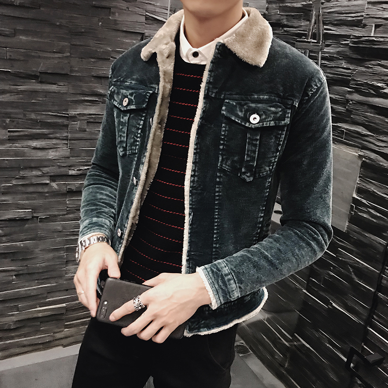 

2021 Men New Jacket Thicken Men's Coats Fashion Winter Outweigh Size -4xl EIVB, Green