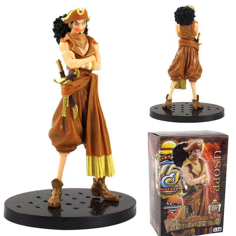 16cm One Piece Anime Action Figures The Sniper Usopp Collection Toys New In Box One Piece Newsbreathe Collectibles