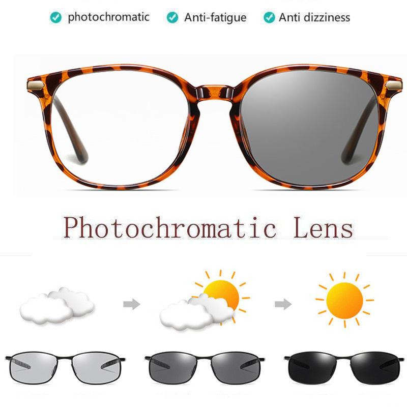 

Sunglasses Men Retro Anti Blue Light Blocking Anti-Ultraviolet Computer Glasses Pochromic For Women Chameleon Transition Lens