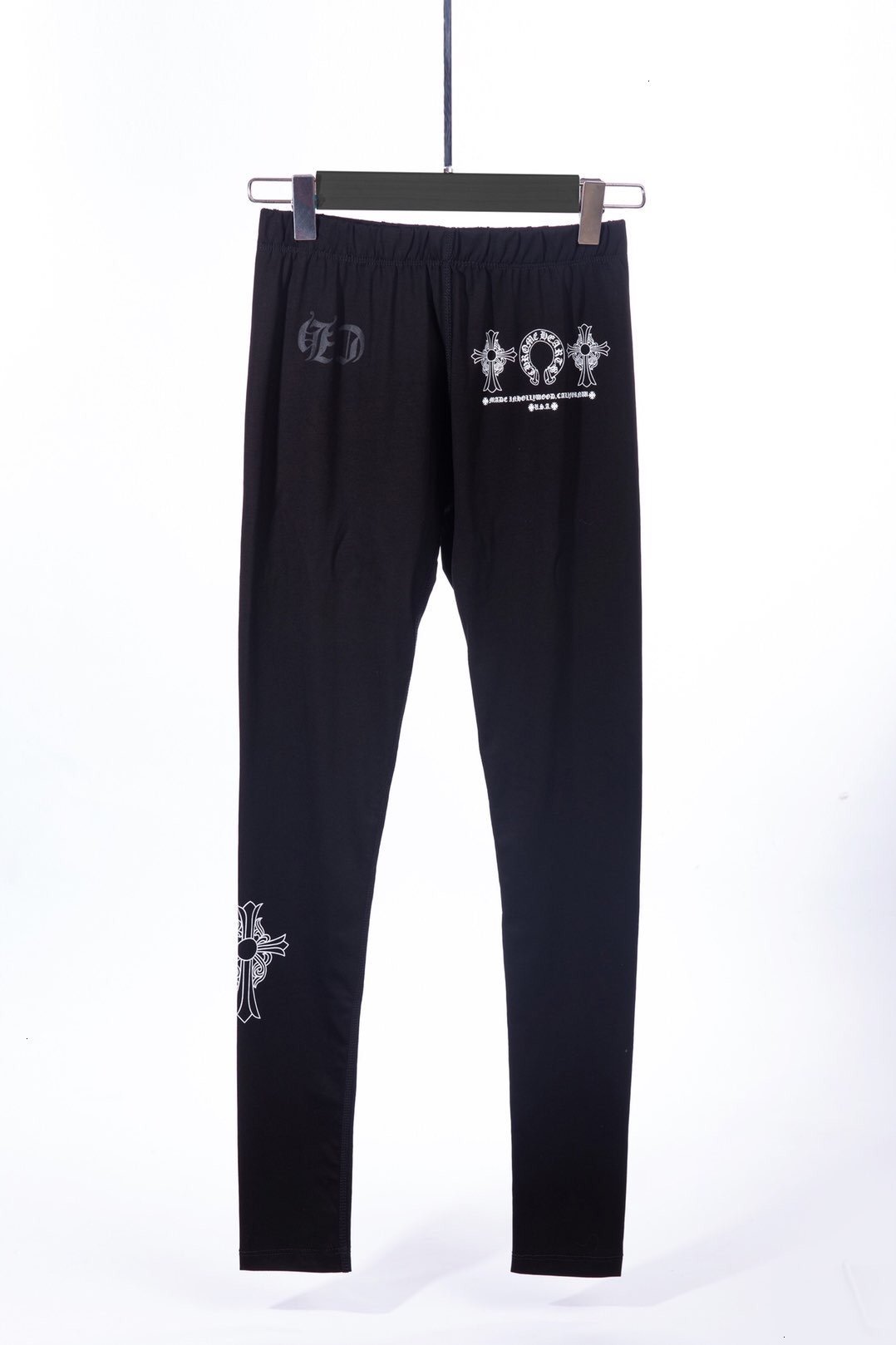 

Hot Brand Cross + horseshoe print selected cotton elastic dust-free fabric, light and soft, Black