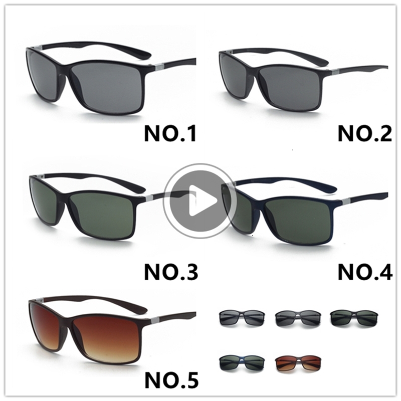 

60mm 4179 Lens Da Sole Classic Unisex Bright Dener Sunglasses G Black Occhiali Hot Rectangle Frame Upvlm, White;black