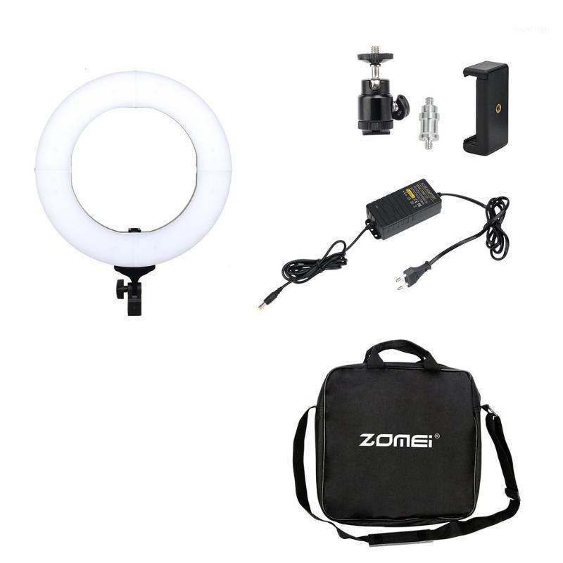 

ZOMEI Photography Lighting 14inch 18inch Video Photo Studio Kit LED Ring Light For Professional Camera 5500K EU plug With Holder1