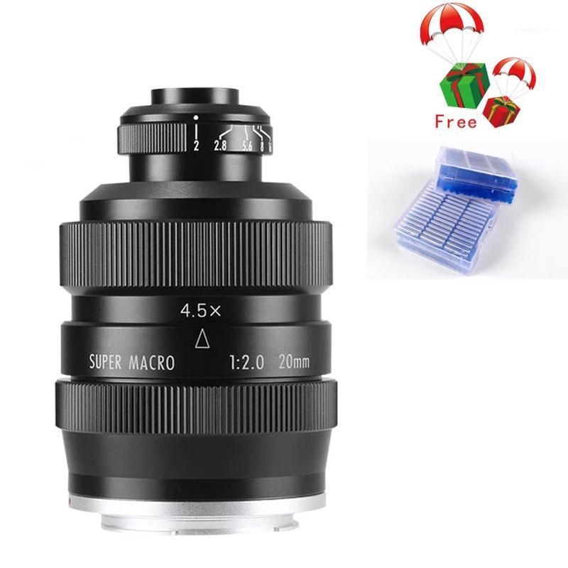 

zhongyi 20mm f/2 4.5X Super Macro Lens for Canon 6d2 5D3 5D4 1DX2 Nikon d750 d800E d810 d5 Sony a7r2 a73 a7r4 a91