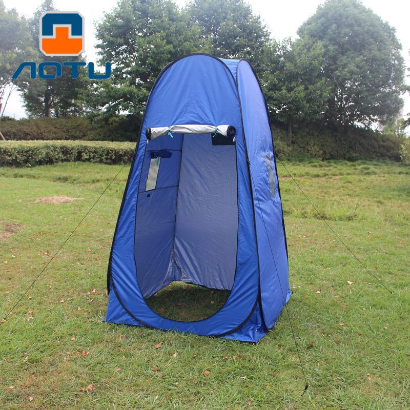 

New Outdoor Automatic Camping Tent Outdoor Movable Toilet Dressing Changing Shower Fishing Tent Waterproof Sun-proof Gazebo