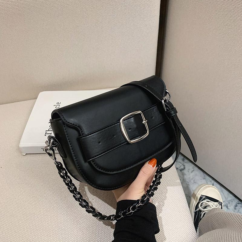 

Underarm Bag 2021 New Trendy High-end One-shoulder Female Bag Messenger Fashion Retro Net Red, Black