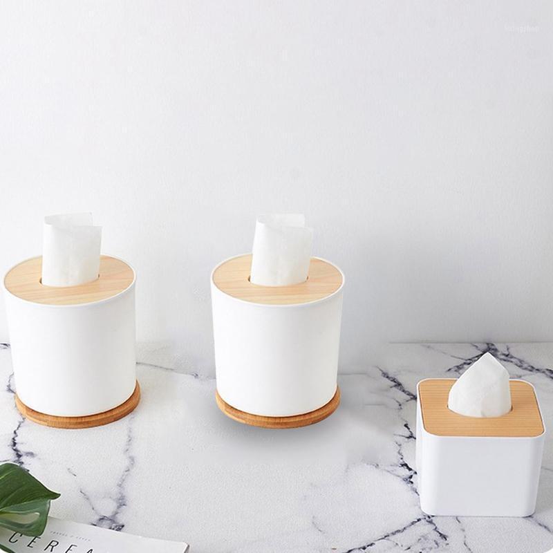 

Solid Wood Napkin Holder Square Shape Wooden Plastic Tissue Box Case Home Kitchen Paper Holdler Storage Box Accessories1
